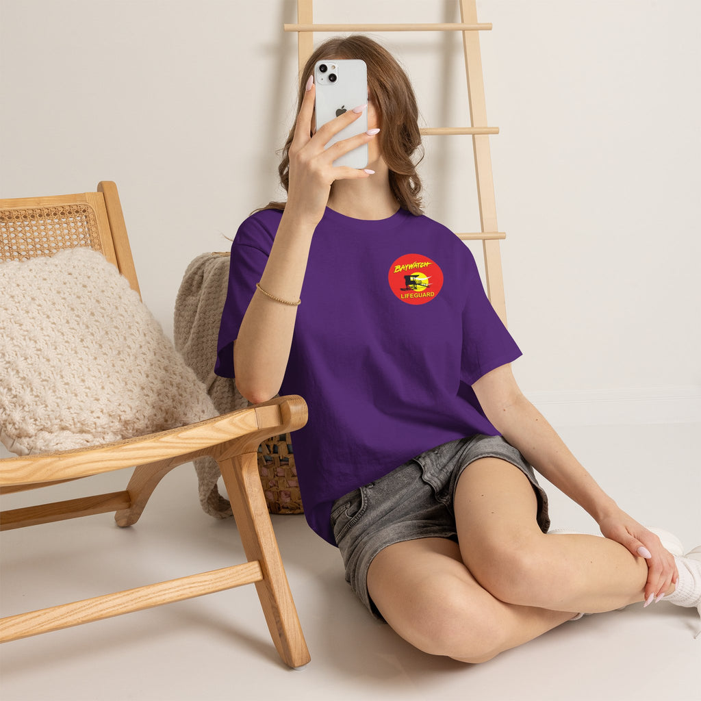 Baywatch Lifeguard Graphic Cotton T-Shirt