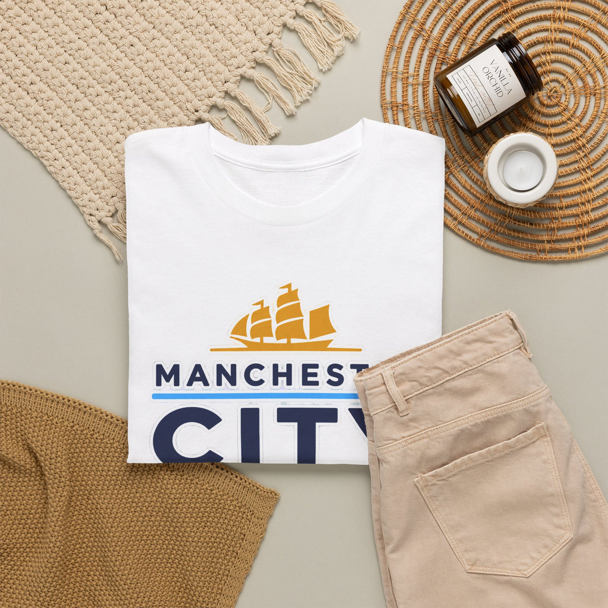 Manchester City 1894 Tee – Retro Football Crest T‑Shirt