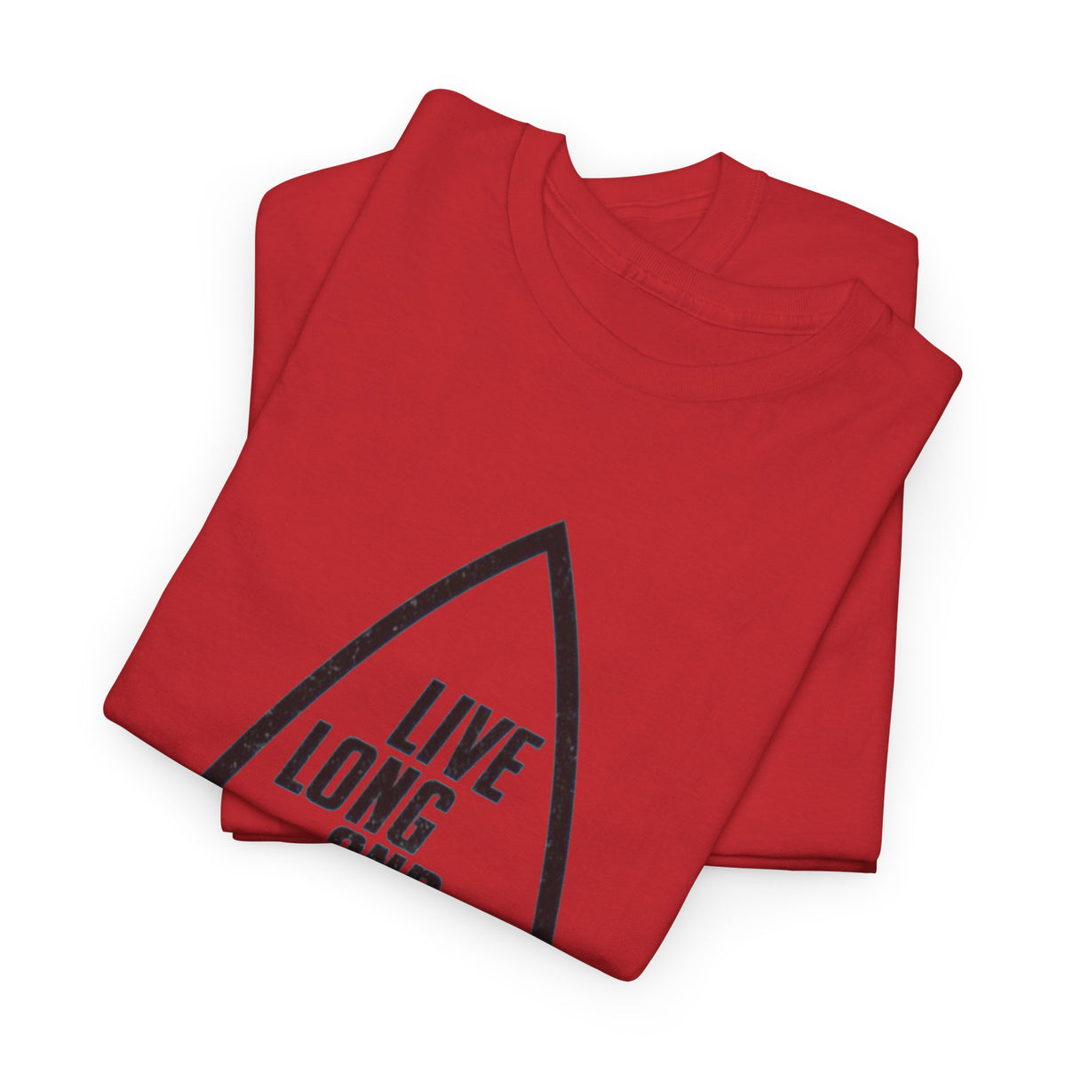 Live Long and Prosper T‑Shirt — Sci‑Fi Starfleet Insignia Tee