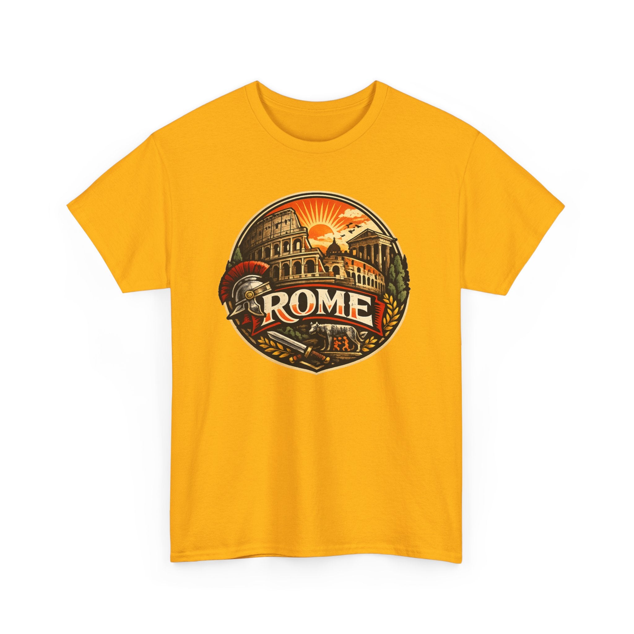 Rome Vintage Graphic Tee — Retro Italy Travel T-Shirt