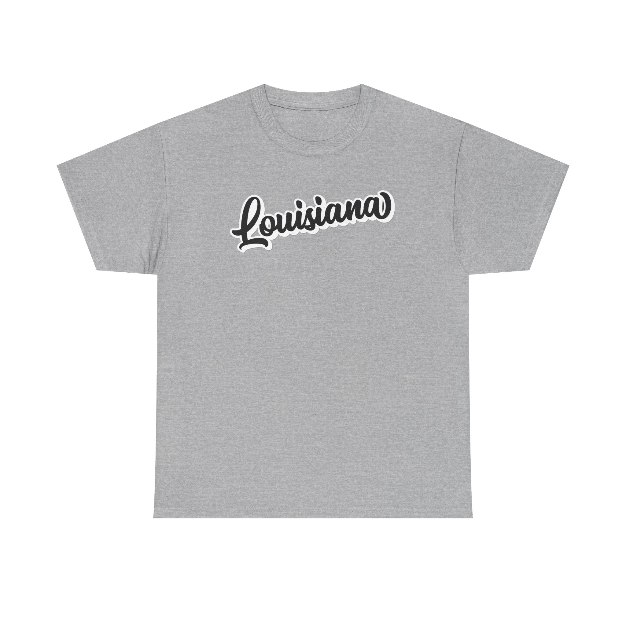 Louisiana Script Cotton T-Shirt