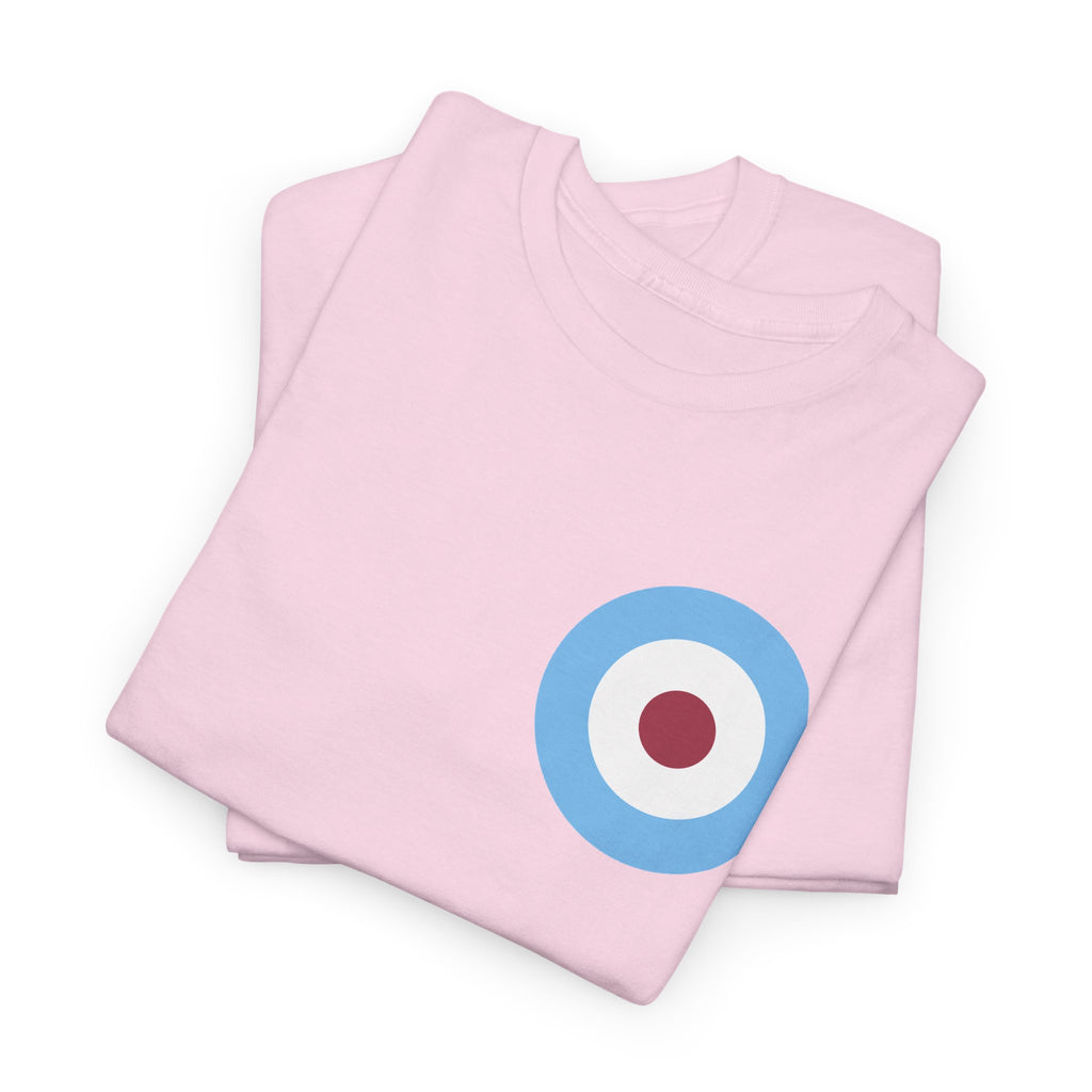 Manchester City Inspired Target Roundel Cotton T-Shirt