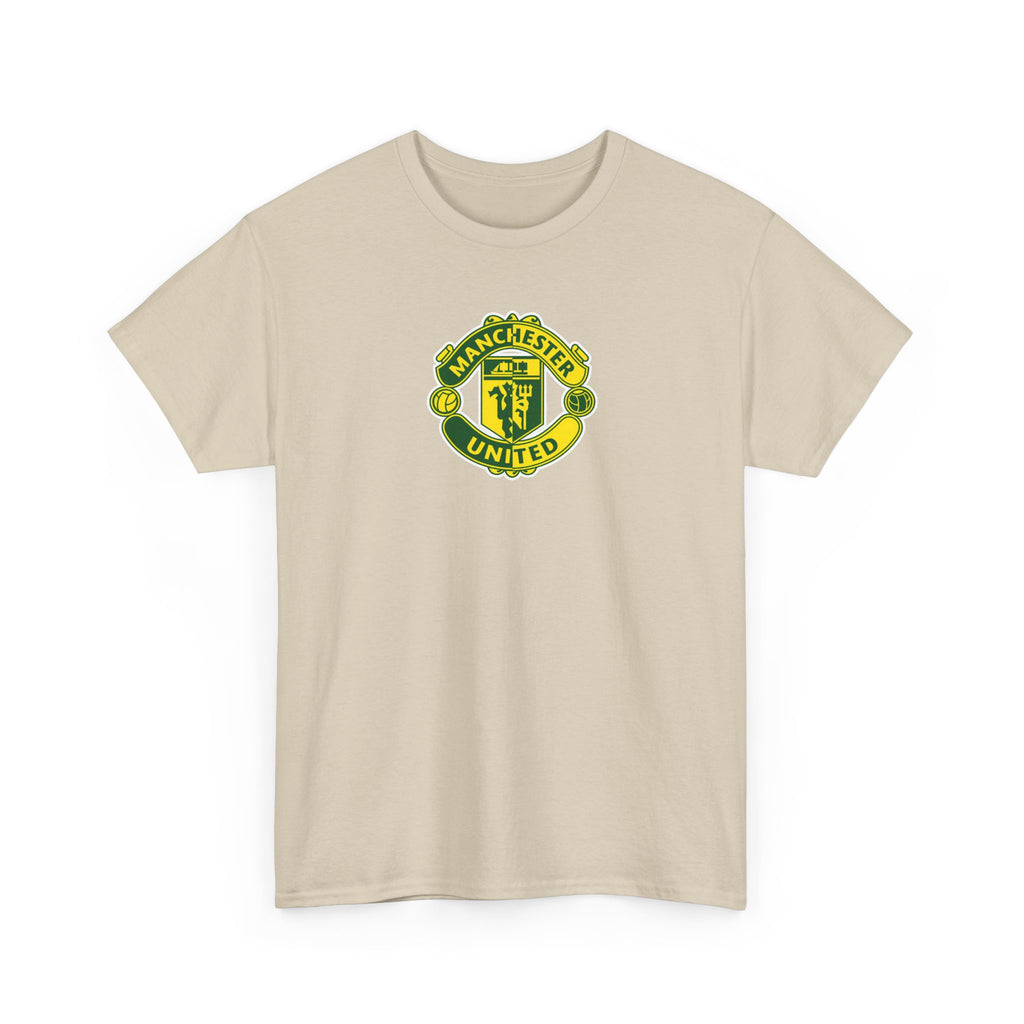 Manchester United Retro Crest Cotton T-Shirt