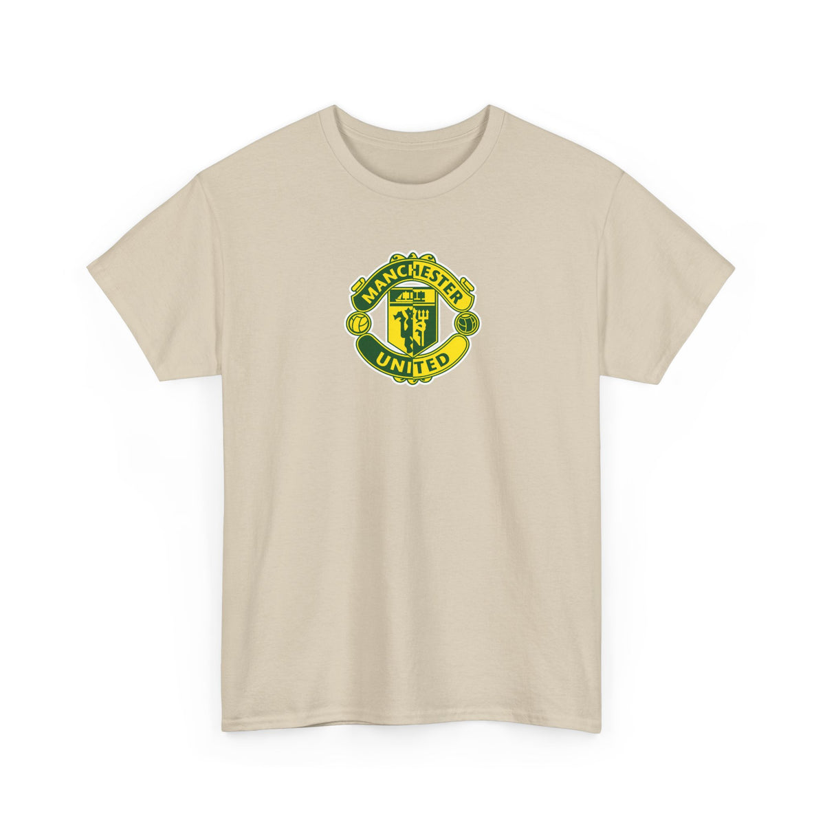 Manchester United Retro Crest Cotton T-Shirt