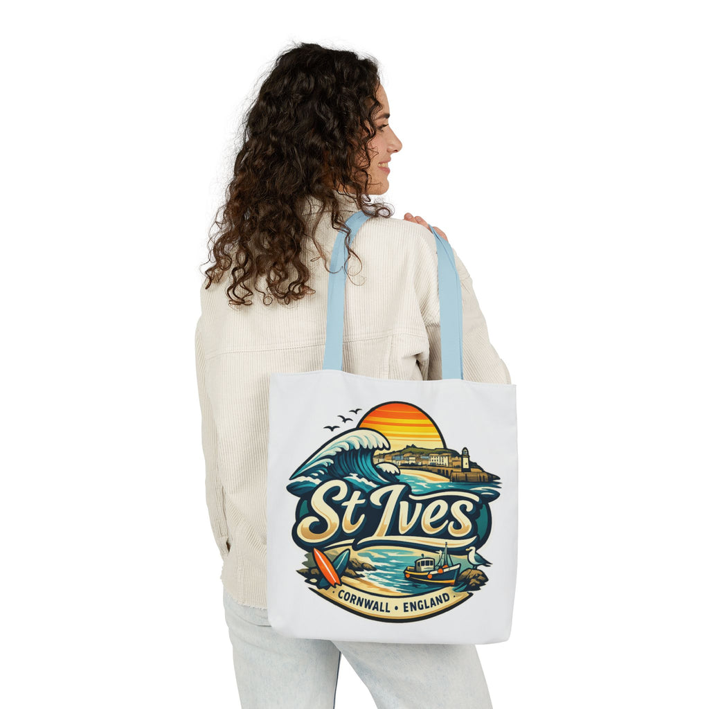 St Ives Cornwall Sunset Tote Bag