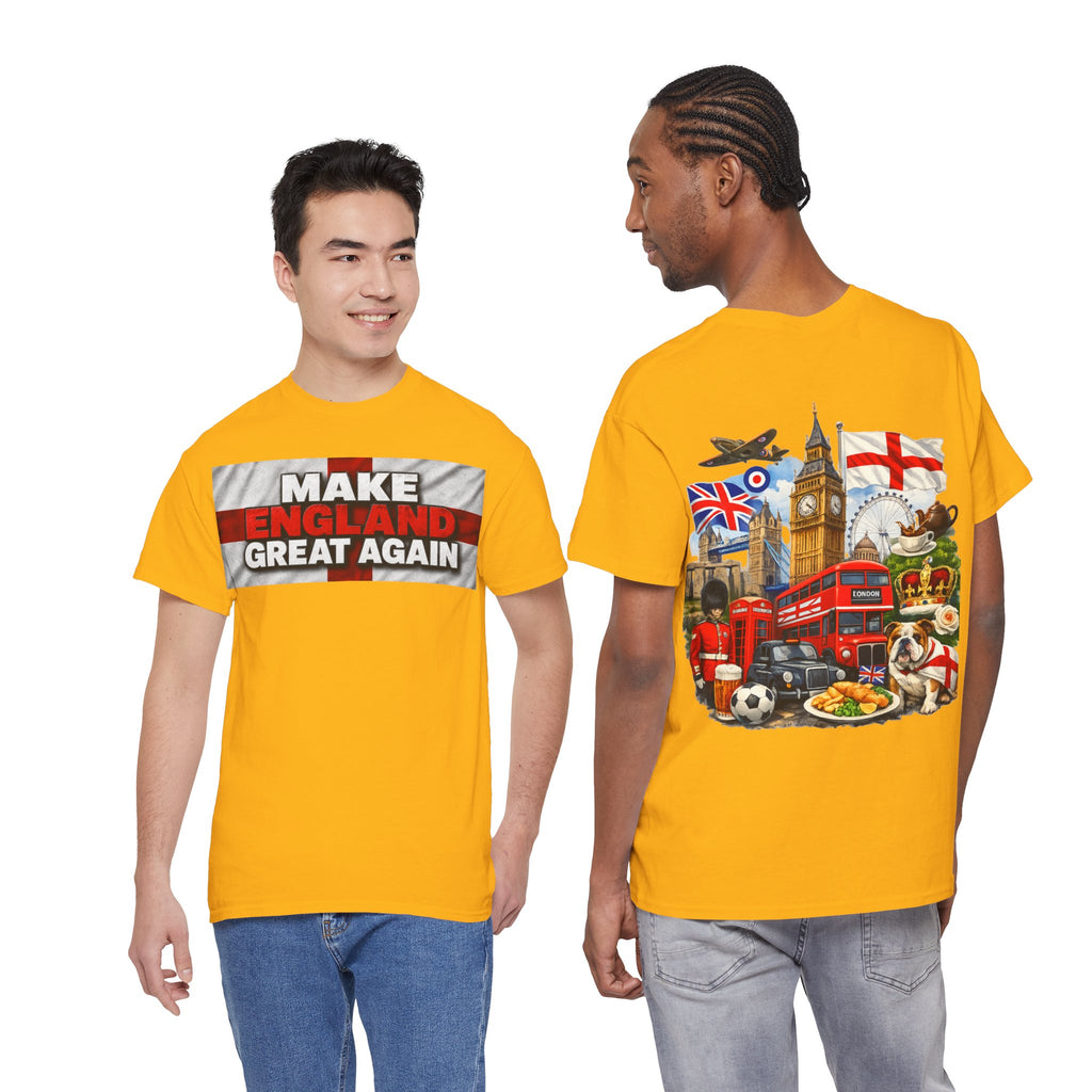 England Pride T-Shirt — "Make England Great Again" Graphic Tee