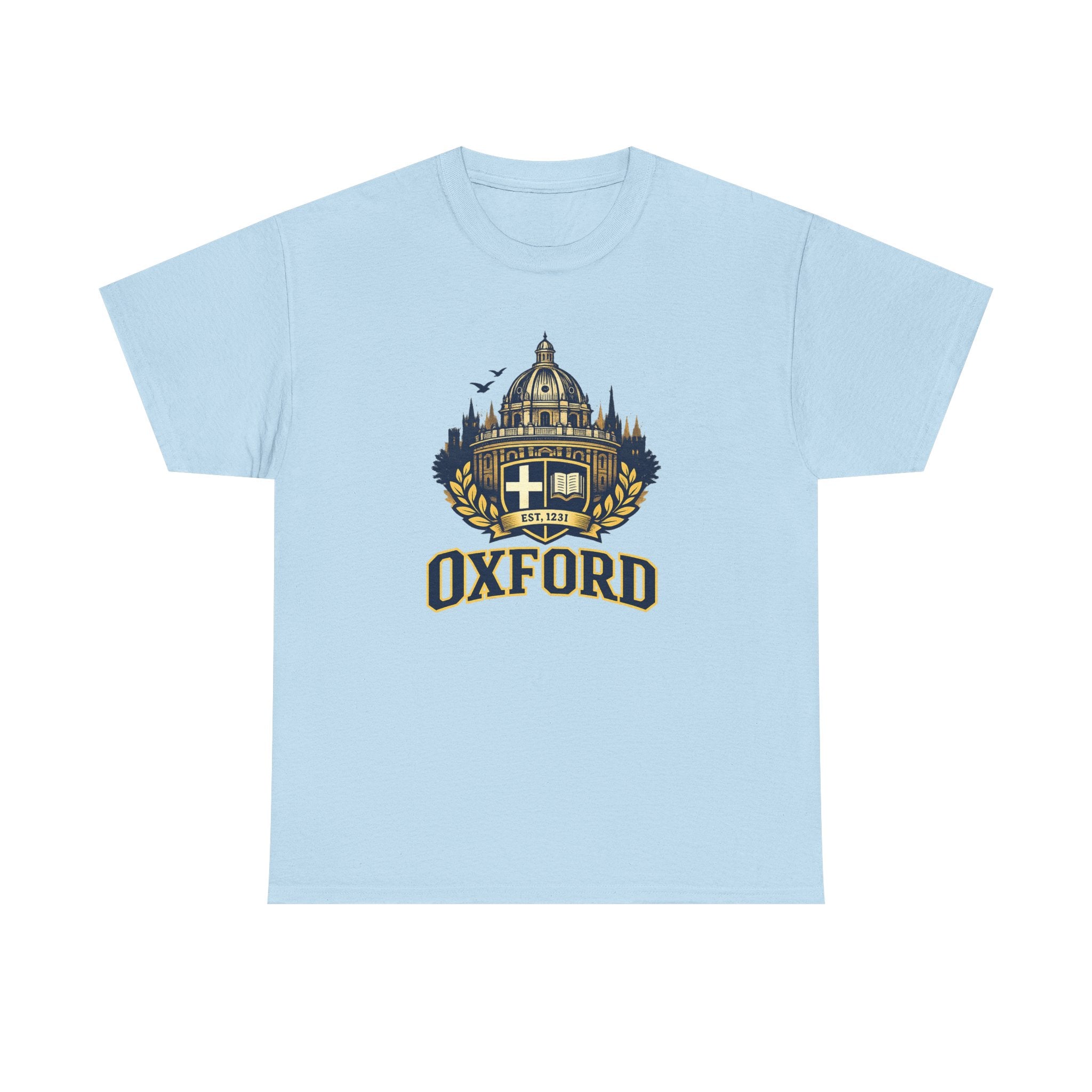 Oxford Crest T-Shirt — Vintage University Graphic Tee