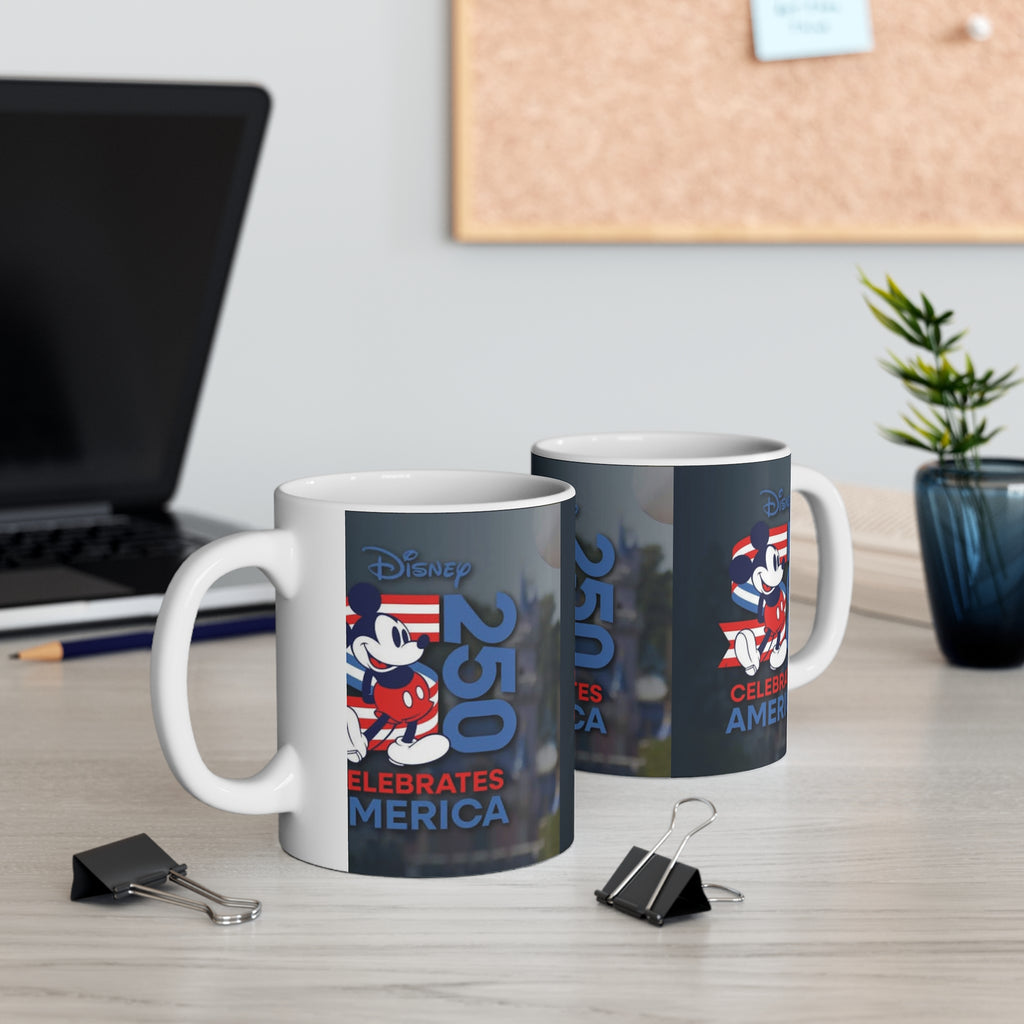 Mickey Mouse 250 Celebrates America Ceramic Mug — 11oz & 15oz