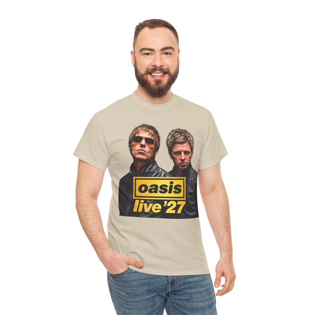 Oasis Live '27 Concert Inspired Cotton T-Shirt