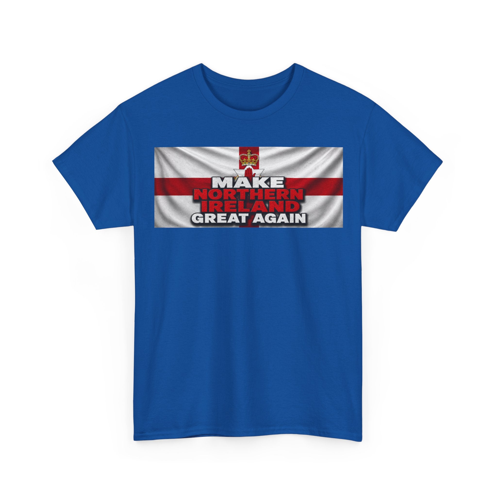 Northern Ireland Collage Tee — "Make Northern Ireland Great Again" Graphic T-Shirt