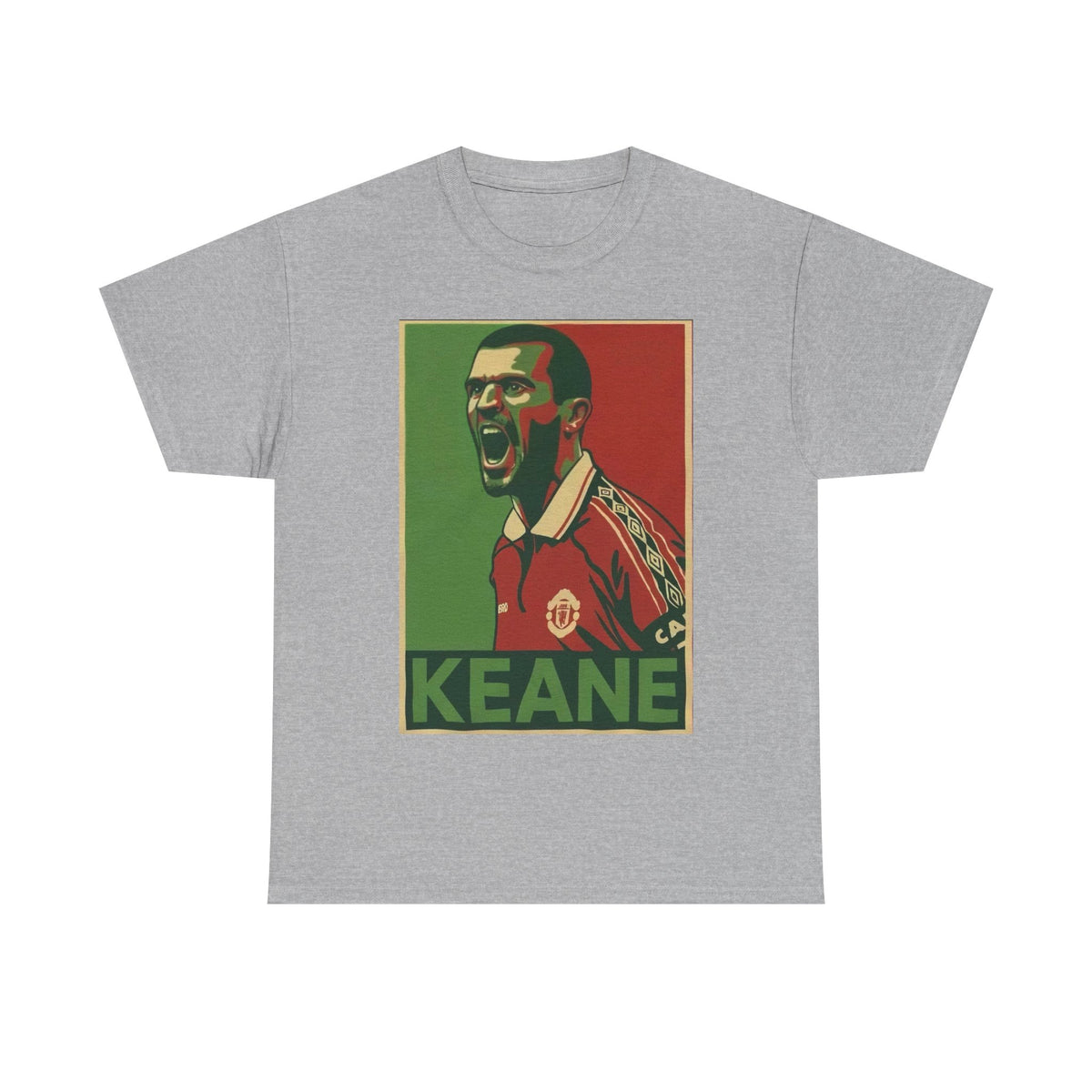 Roy Keane Manchester United Legend Retro Football Tee