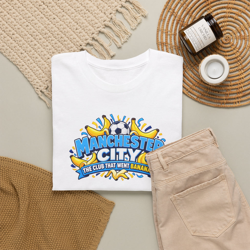 Manchester City "The Club That Went Bananas" Cotton T-Shirt