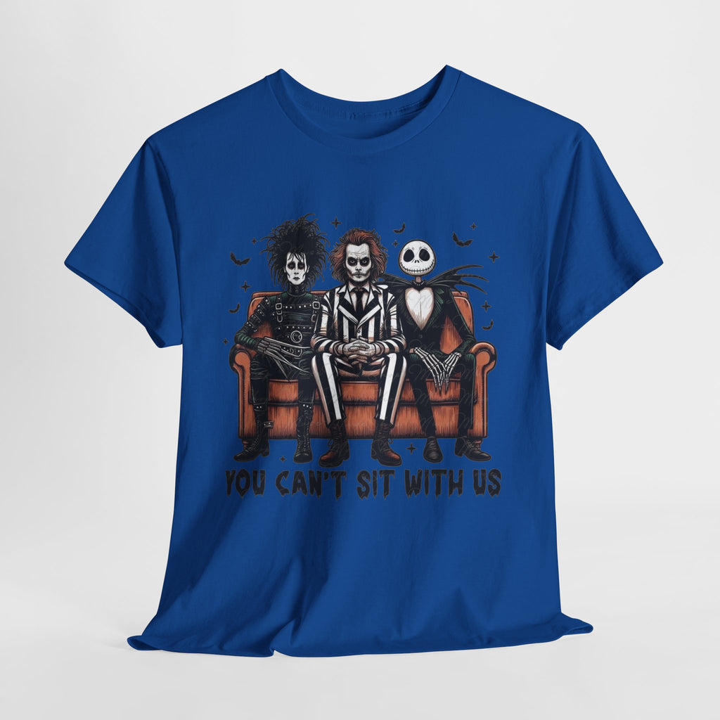 Johnny Depp Graphic Tee — 'You Can't Sit With Us' Halloween Horror Trio T-Shirt