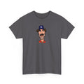 Magnum PI Retro Caricature T-Shirt — Retro Mustache Hat Portrait Tee
