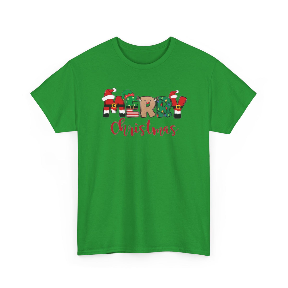 Christmas Tee — 'MERRY Christmas' Holiday Graphic T‑Shirt