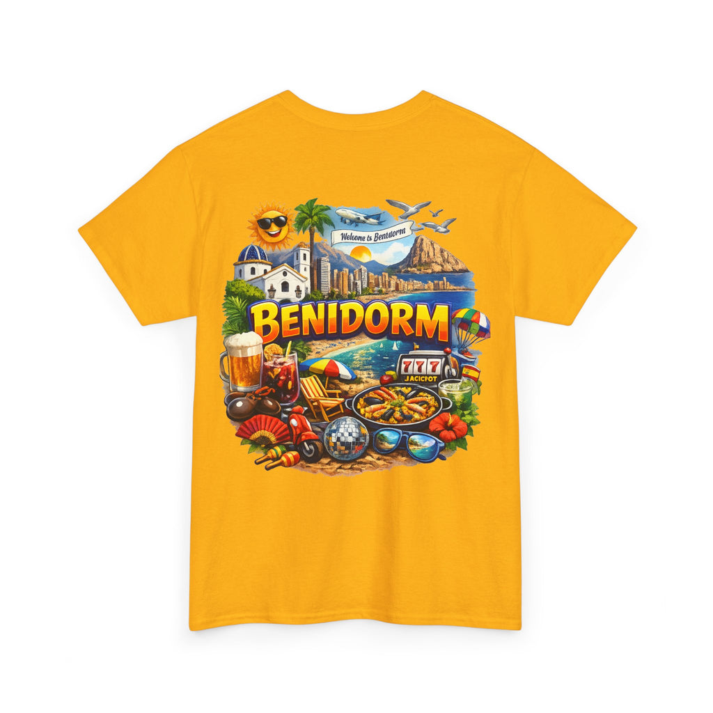 Benidorm Souvenir T‑Shirt — Spain Beach Holiday Graphic Tee