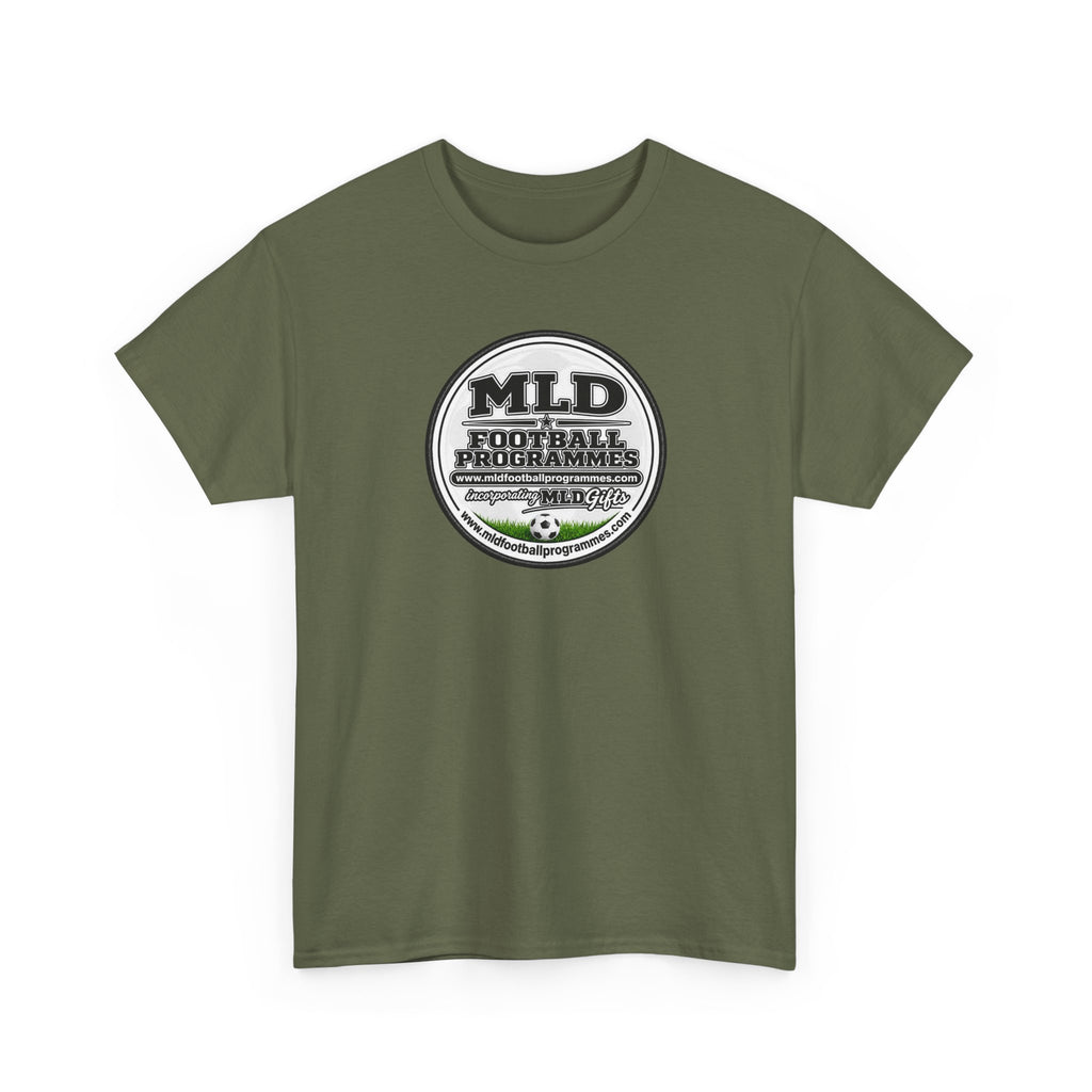 MLD Football Programmes Vintage Logo Cotton T-Shirt