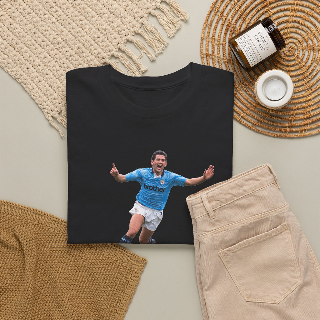 David White Manchester City Legend Cotton T-Shirt
