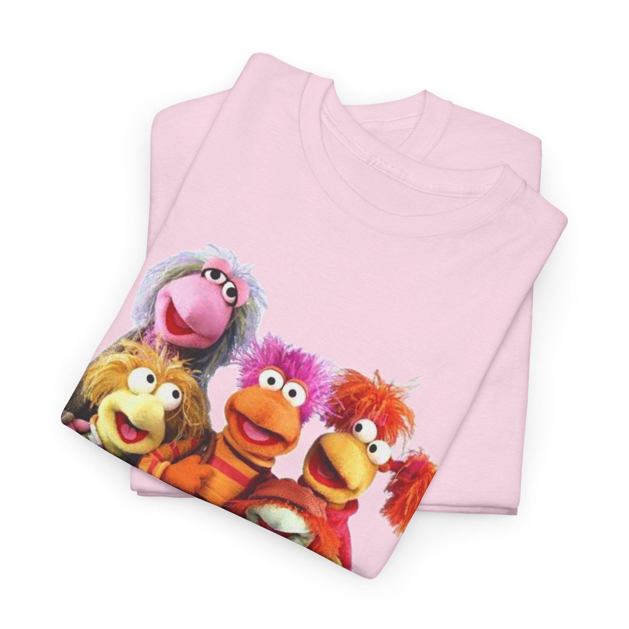 Fraggle Rock Characters T-Shirt — Vintage 80s Kids TV Crew Tee