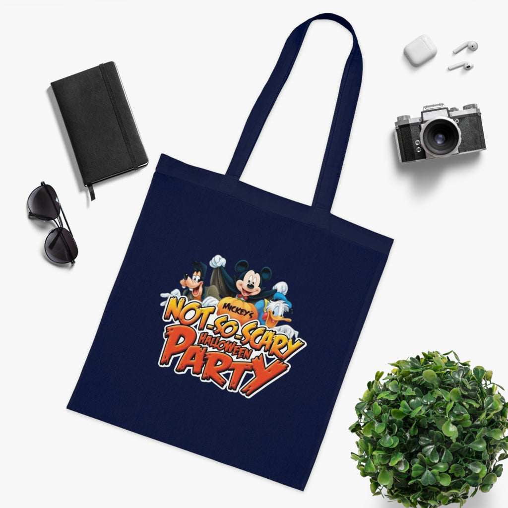 Mickey "Not So Scary Halloween Party" Cotton Tote — Disney Trick-or-Treat Bag