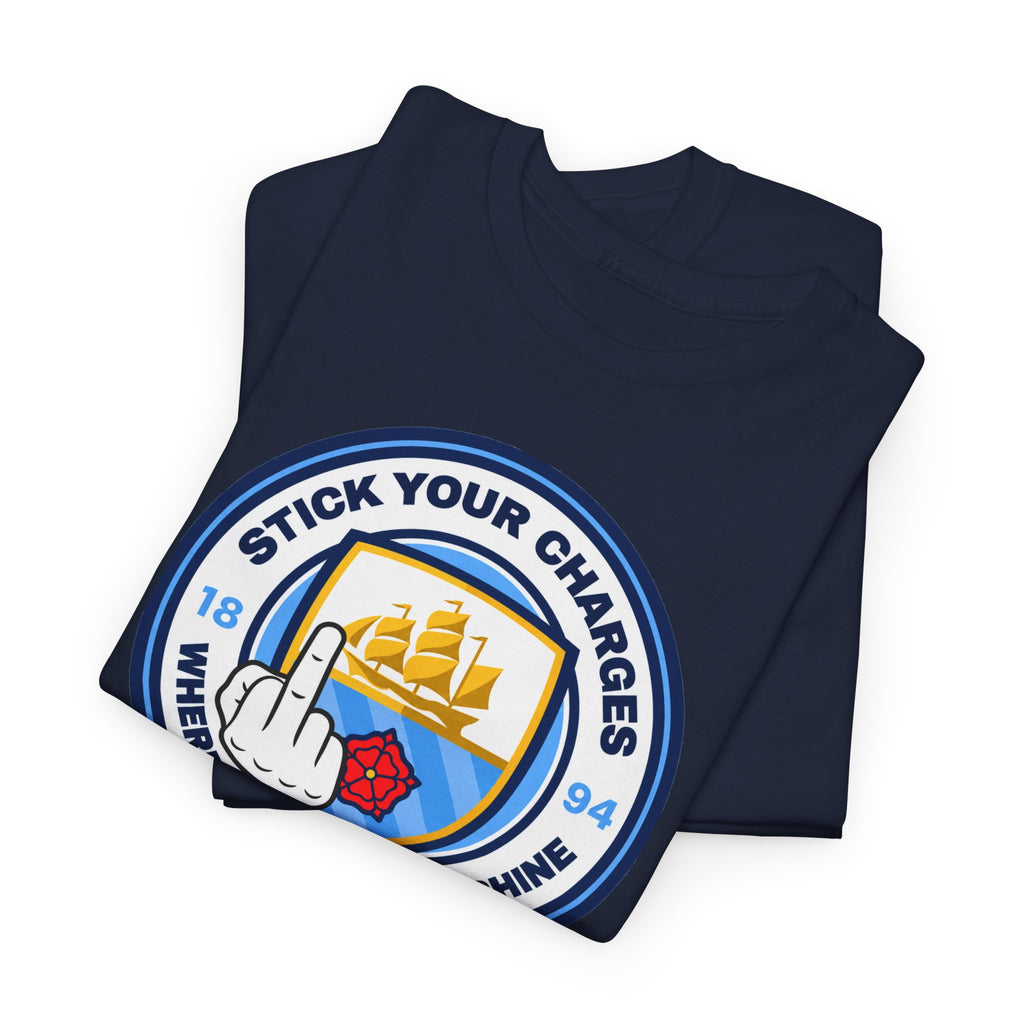 Manchester City "Stick Your Charger Where the Sun Don't Shine" Cotton t-shirt