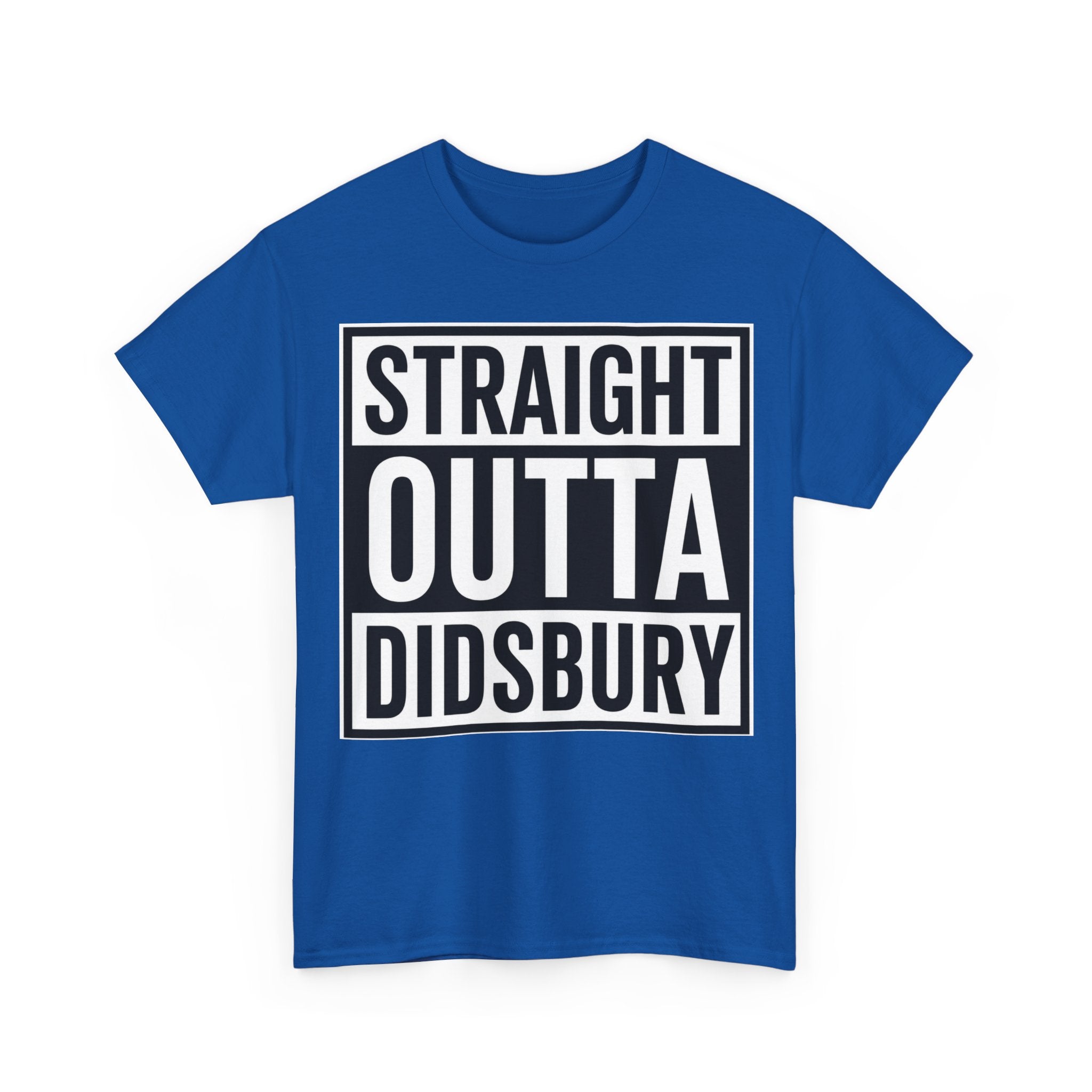 Straight Outta Didsbury T‑Shirt — Graphic City Pride Tee