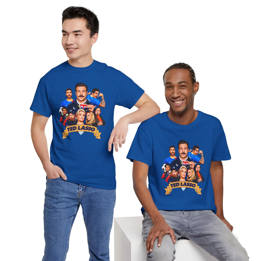 Ted Lasso Inspired Cast Graphic Tee — TV Show Fan Shirt