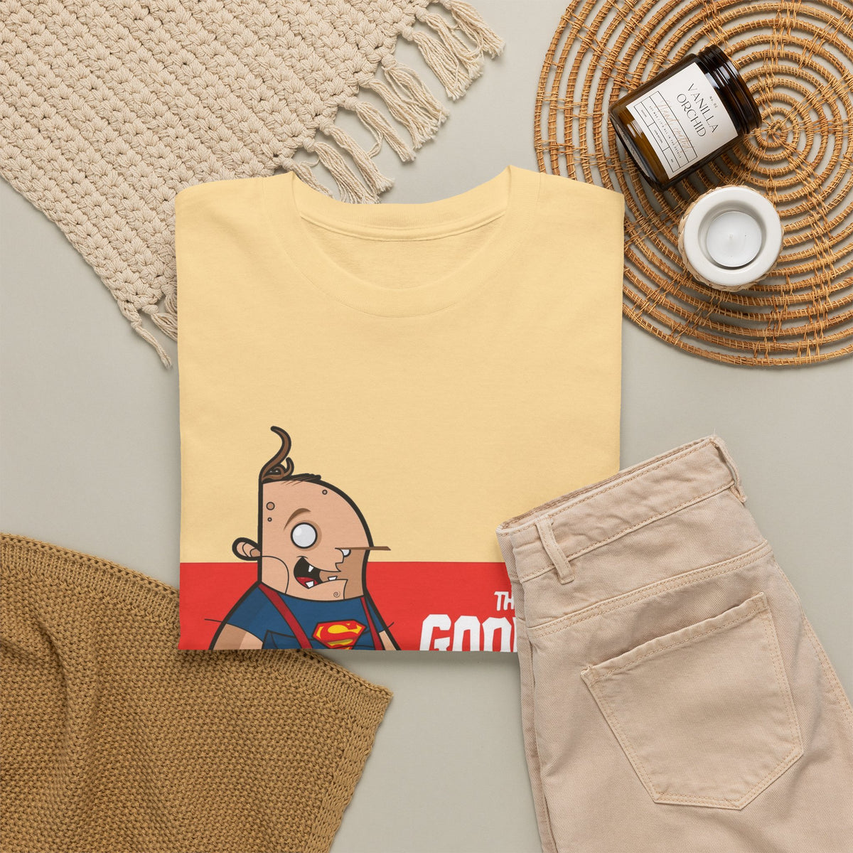 The Goonies Inspired Character Tee — Cartoon Sloth Graphic T‑Shirt