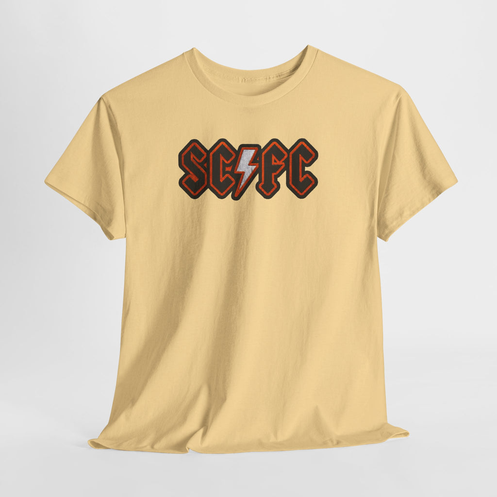 Salford City Inspired Logo T-Shirt — Retro Gothic Band-Style Tee