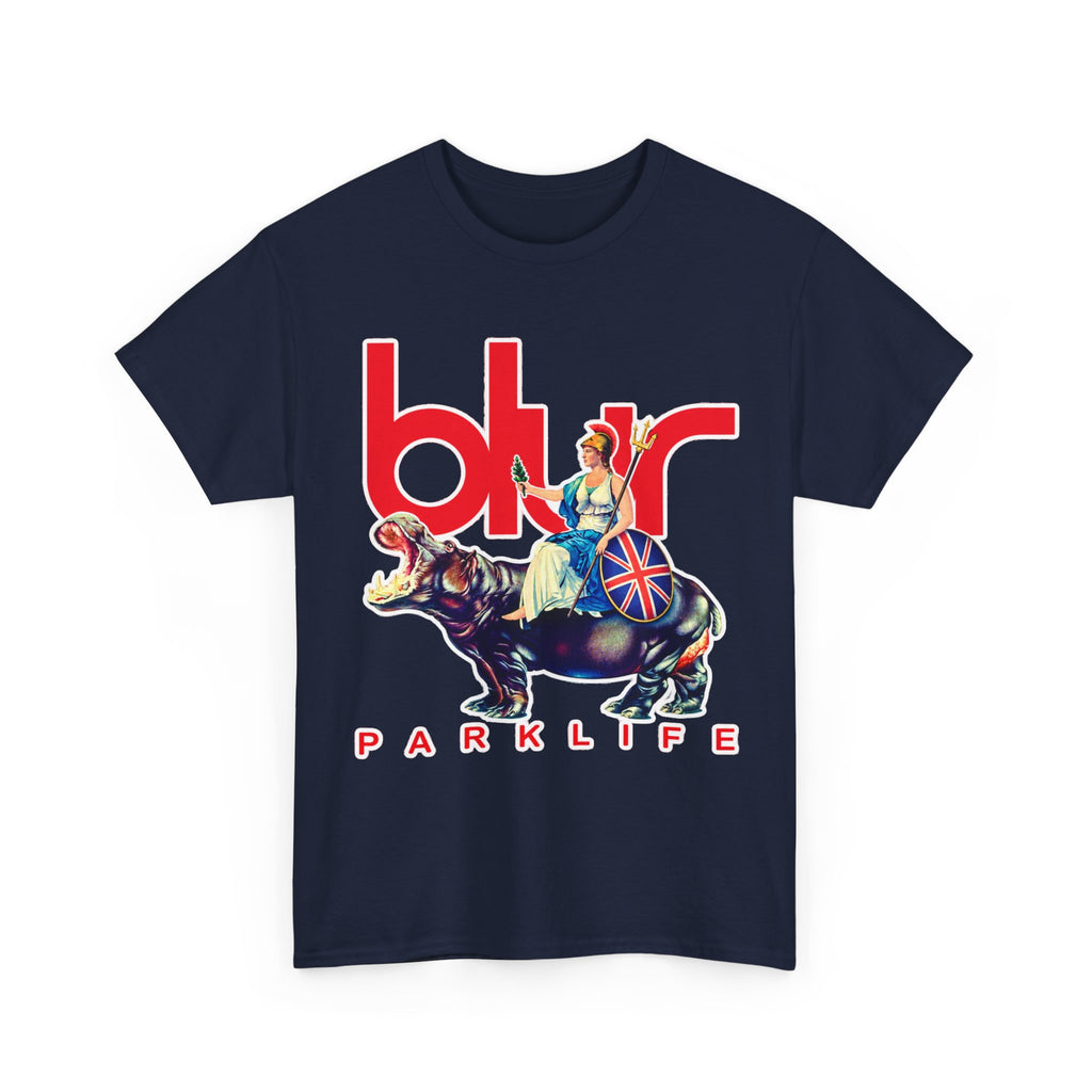 Blur PARKLIFE British Bulldog Graphic Cotton T-Shirt