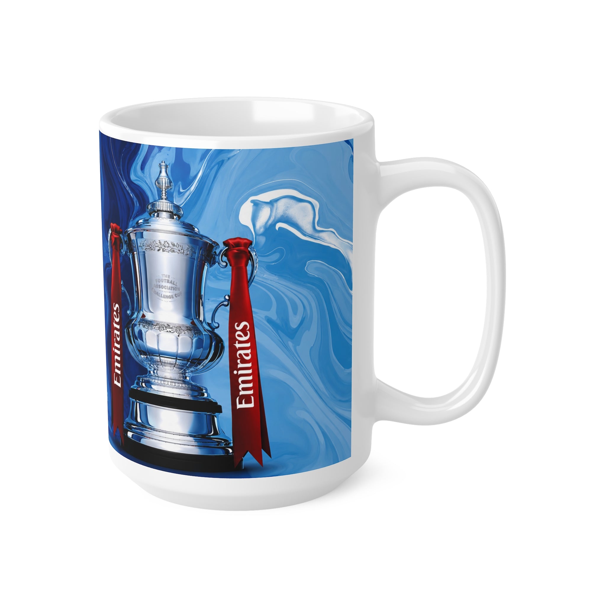 2026 FA Cup Final Programme Cover Inspired Ceramic Mug – Chelsea vs Manchester City 11oz/15oz