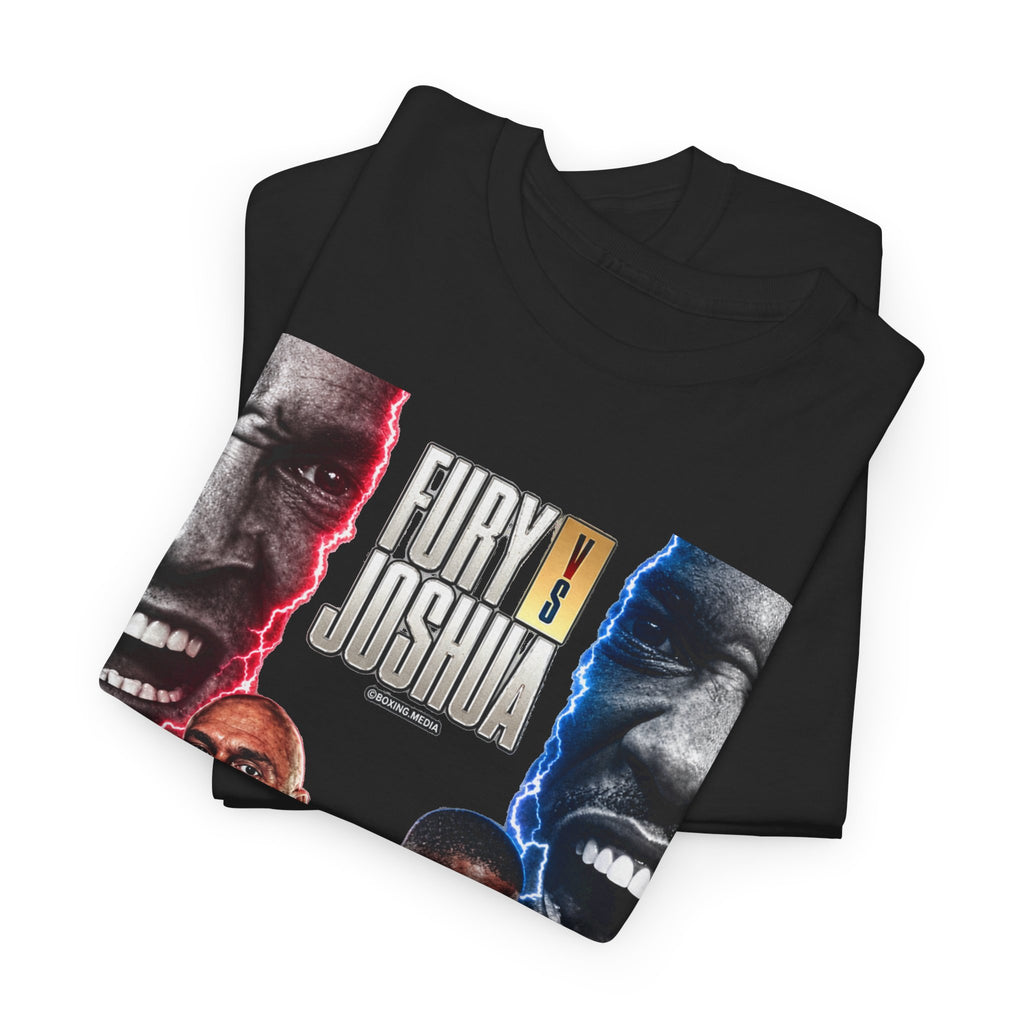 Fury vs Joshua Boxing Tee — Heavyweight Fight Night Graphic T-Shirt