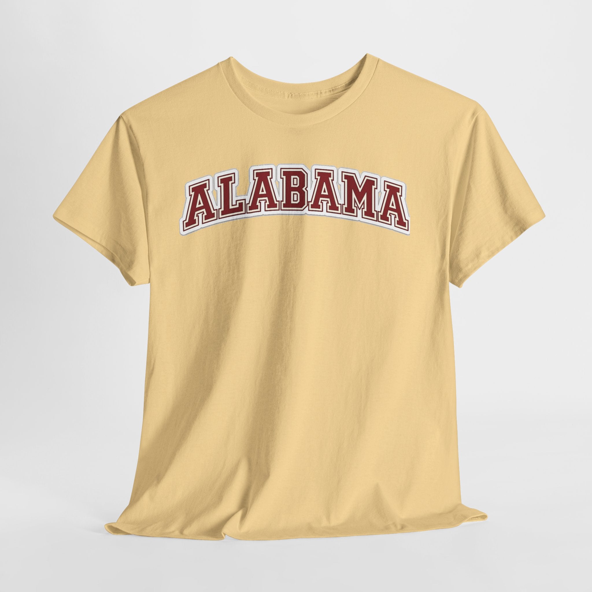 Alabama Arch Logo Tee – Crimson College Pride T‑Shirt