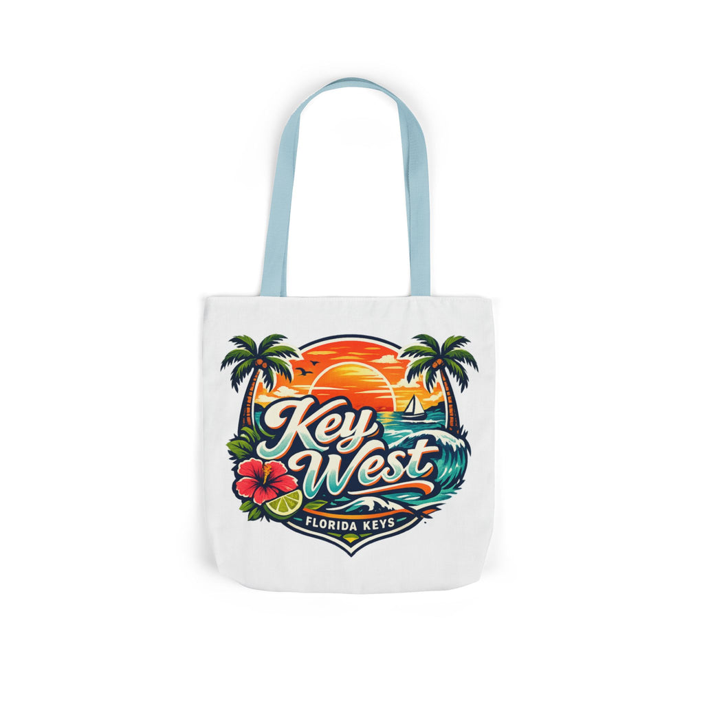 Key West Sunset Canvas Tote