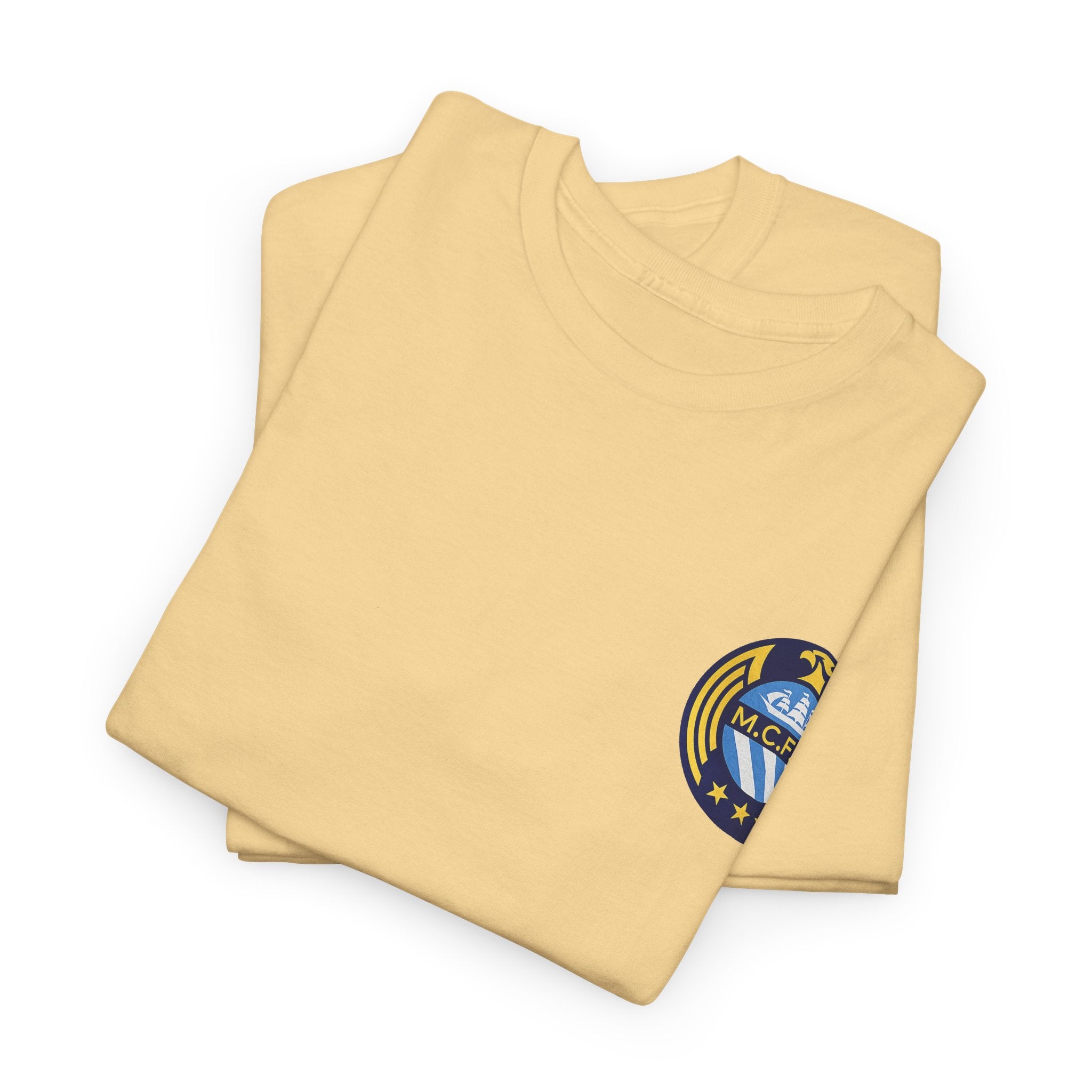 MCFC Unofficial Crest / Badge Tee — Nautical Compass Emblem Shirt