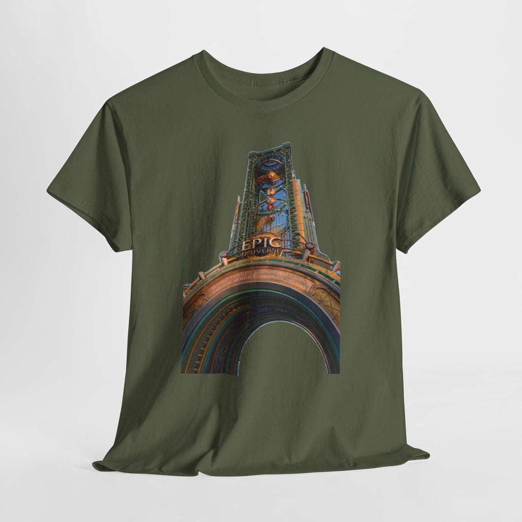 Epci Universe Vintage Theater Arch Graphic Tee — 'Epic' Retro Marquee T-Shirt