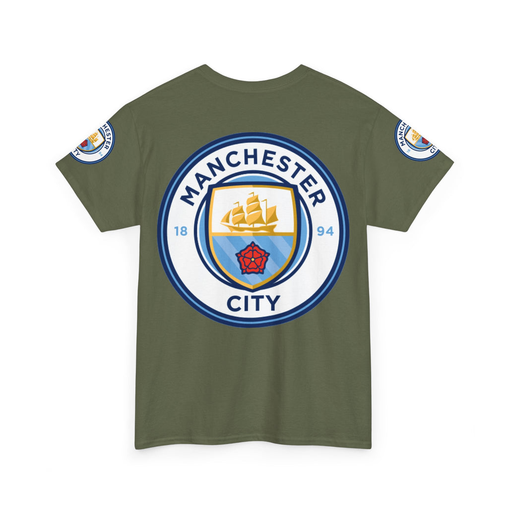 Manchester City Crest T-Shirt — Football Club Logo Tee