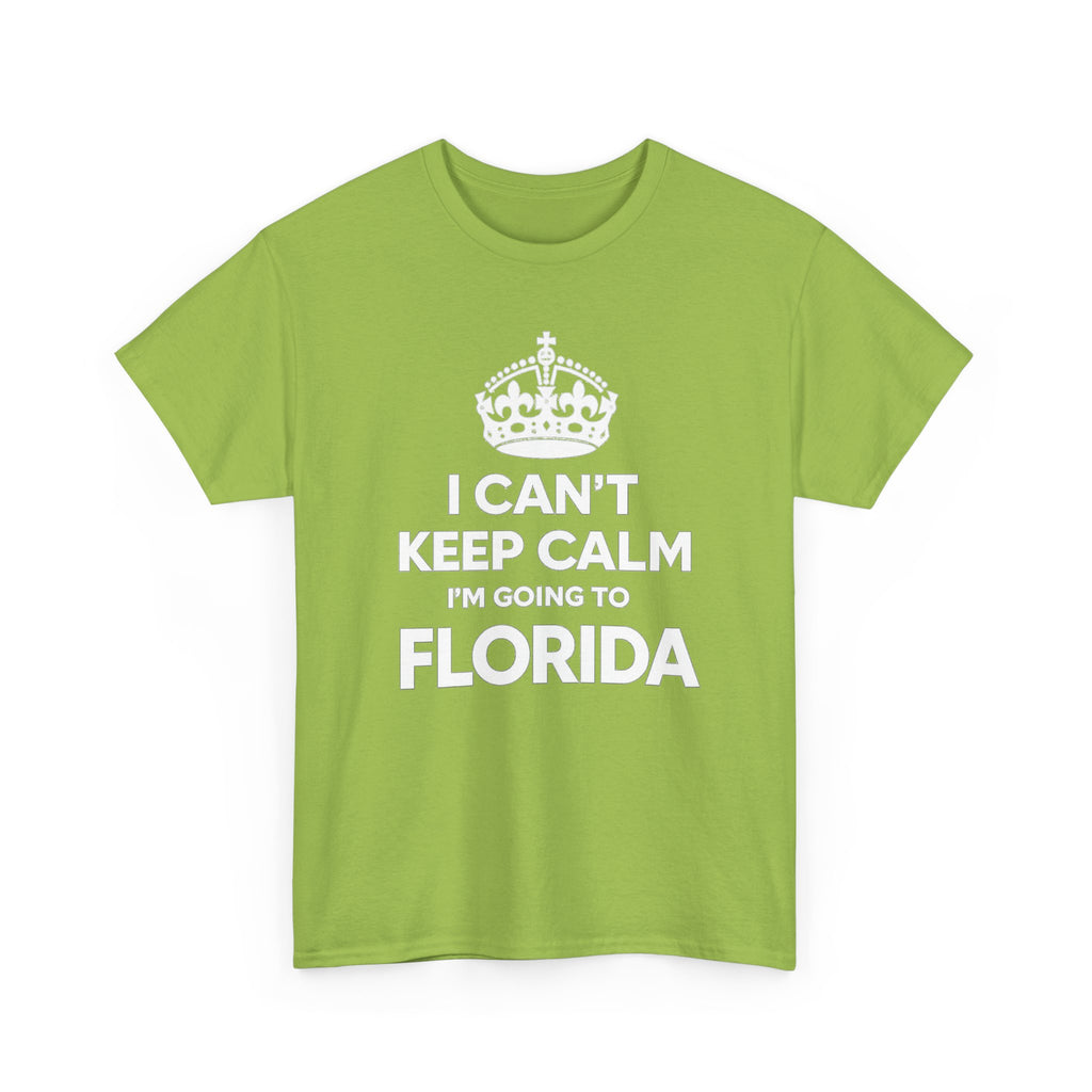 I Can't Keep Calm — Florida Vacation T-Shirt