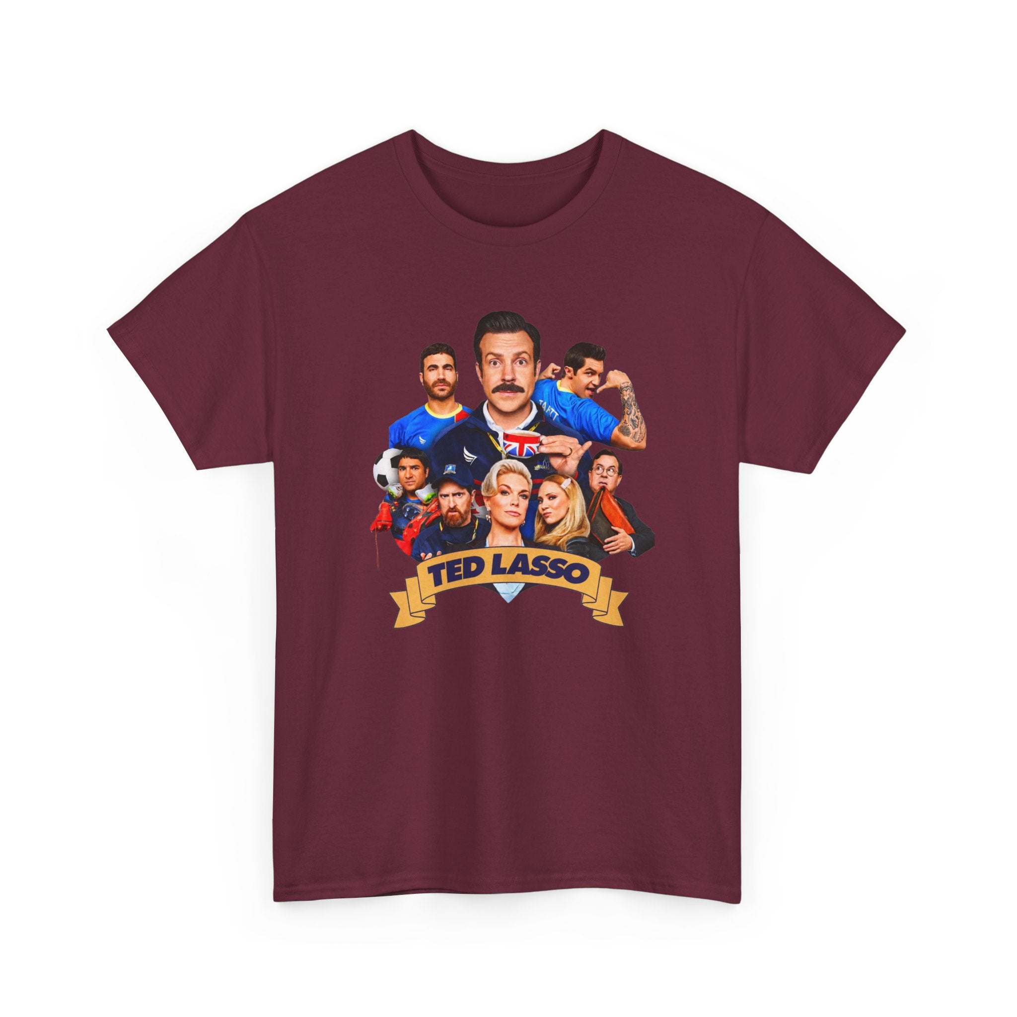 Ted Lasso Inspired Cast Graphic Tee — TV Show Fan Shirt