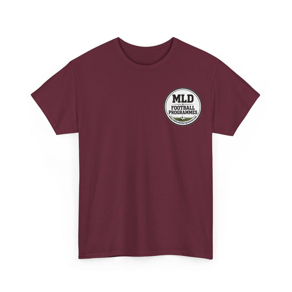 MLD Football Programmes Tee - Retro Logo Chest T-Shirt