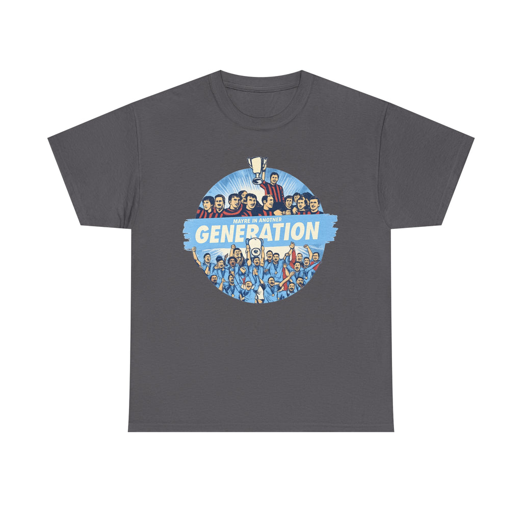 Manchester City Maybe in Another Generation Champions T‑Shirt — Retro Team Fan Tee