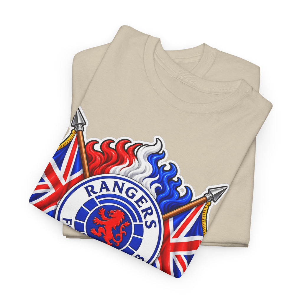 Rangers Football Club Tee — "We Are The People" Crest Cotton T-Shirt