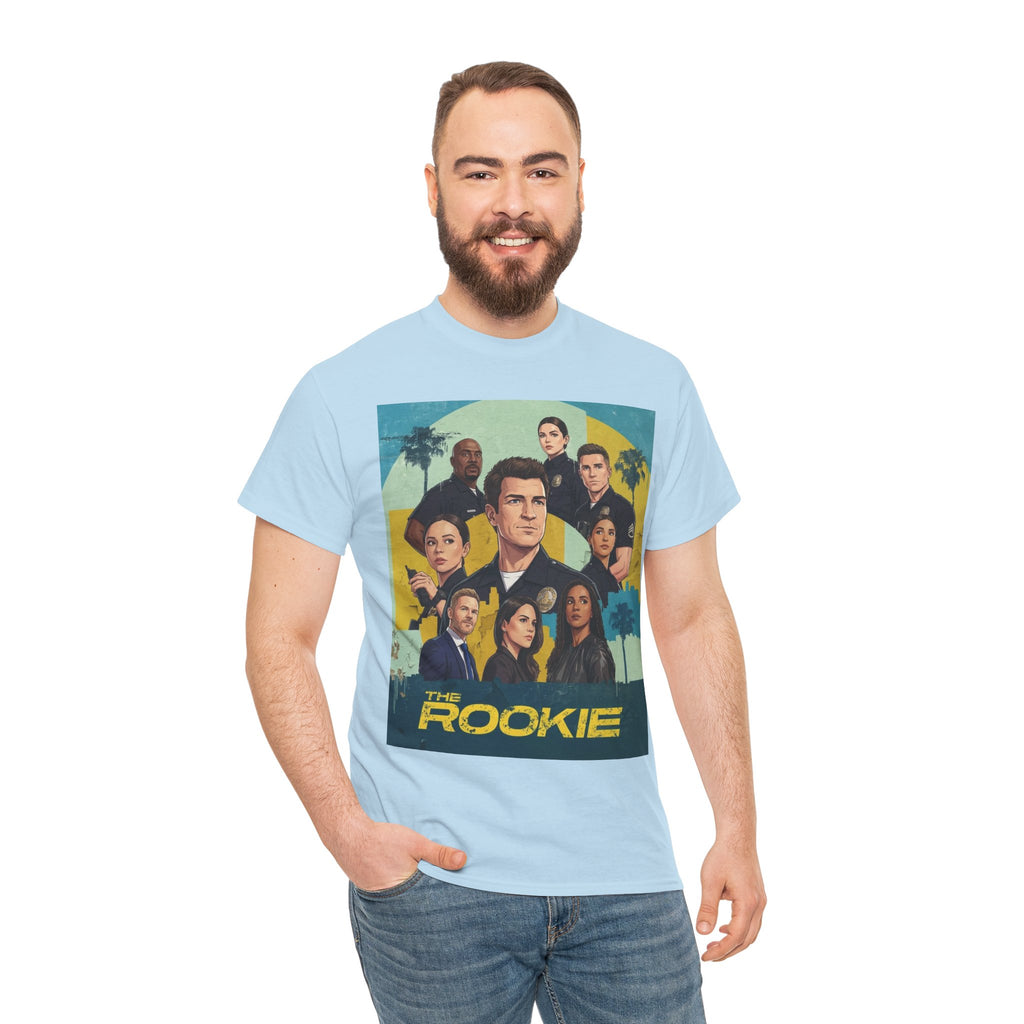 The Rookie TV Cast Graphic Tee — Vintage Poster Style Shirt