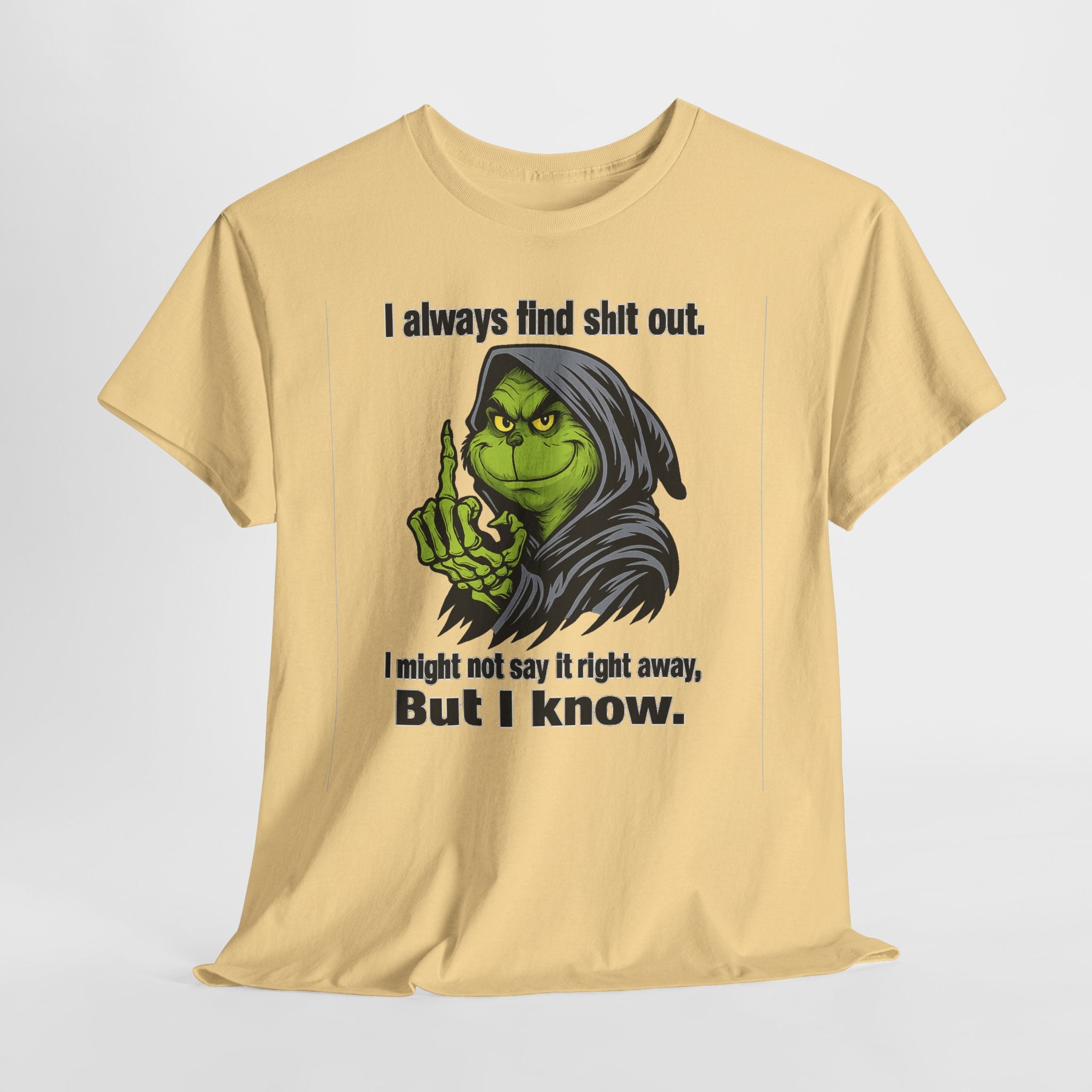 Reaper Witch Graphic Tee — "I Always Find Shit Out. I Might Not Say It Right Away, But I Know."