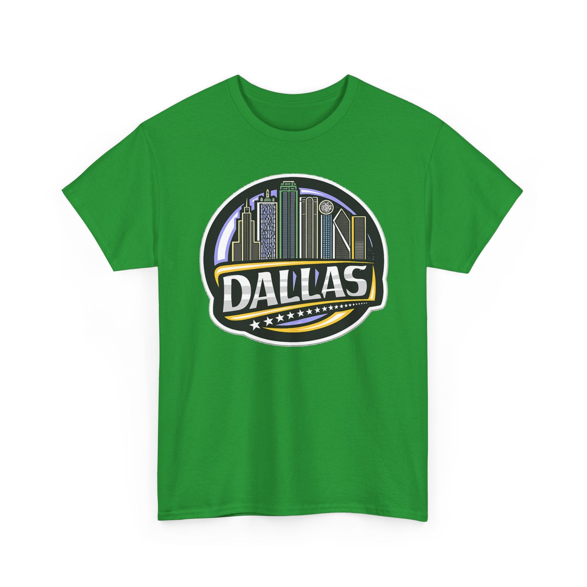 Dallas Skyline Tee — Vintage City Skyline Graphic T-Shirt