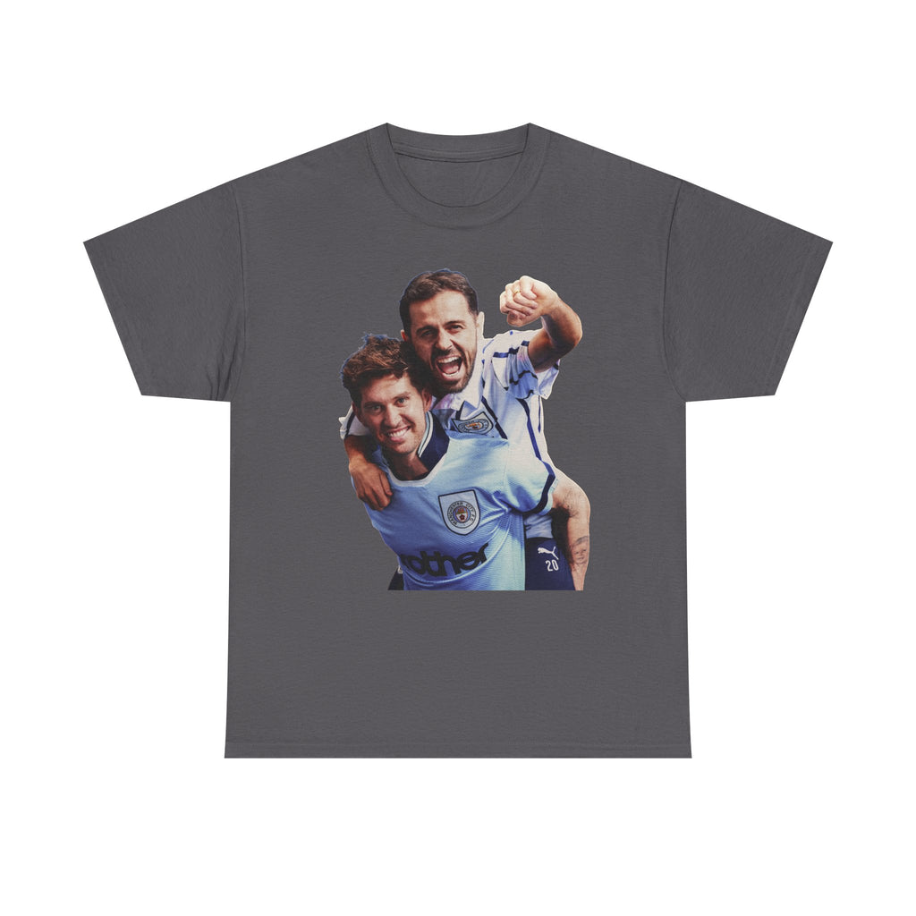 Soccer Celebration T-Shirt — Vintage Team Goal Photo Tee