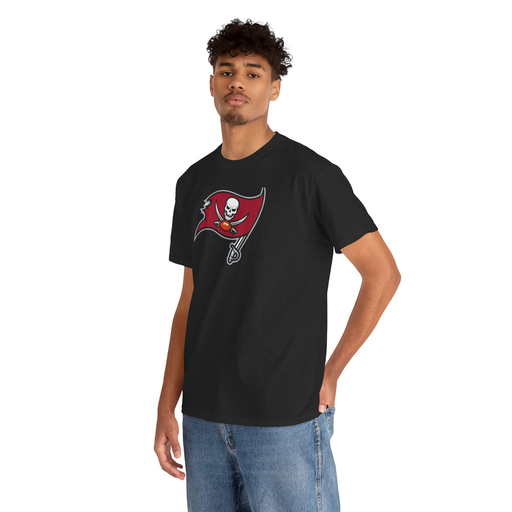 Tampa Bay Buccaneers Flag T-Shirt — Football Pirate Logo Tee