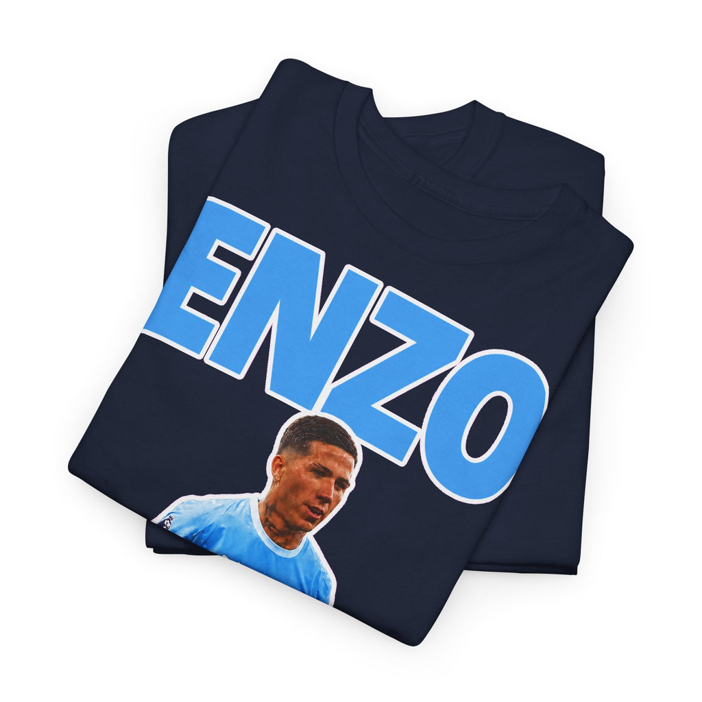 Enzo Fernandez Manchester City Inspired Cotton T-Shirt