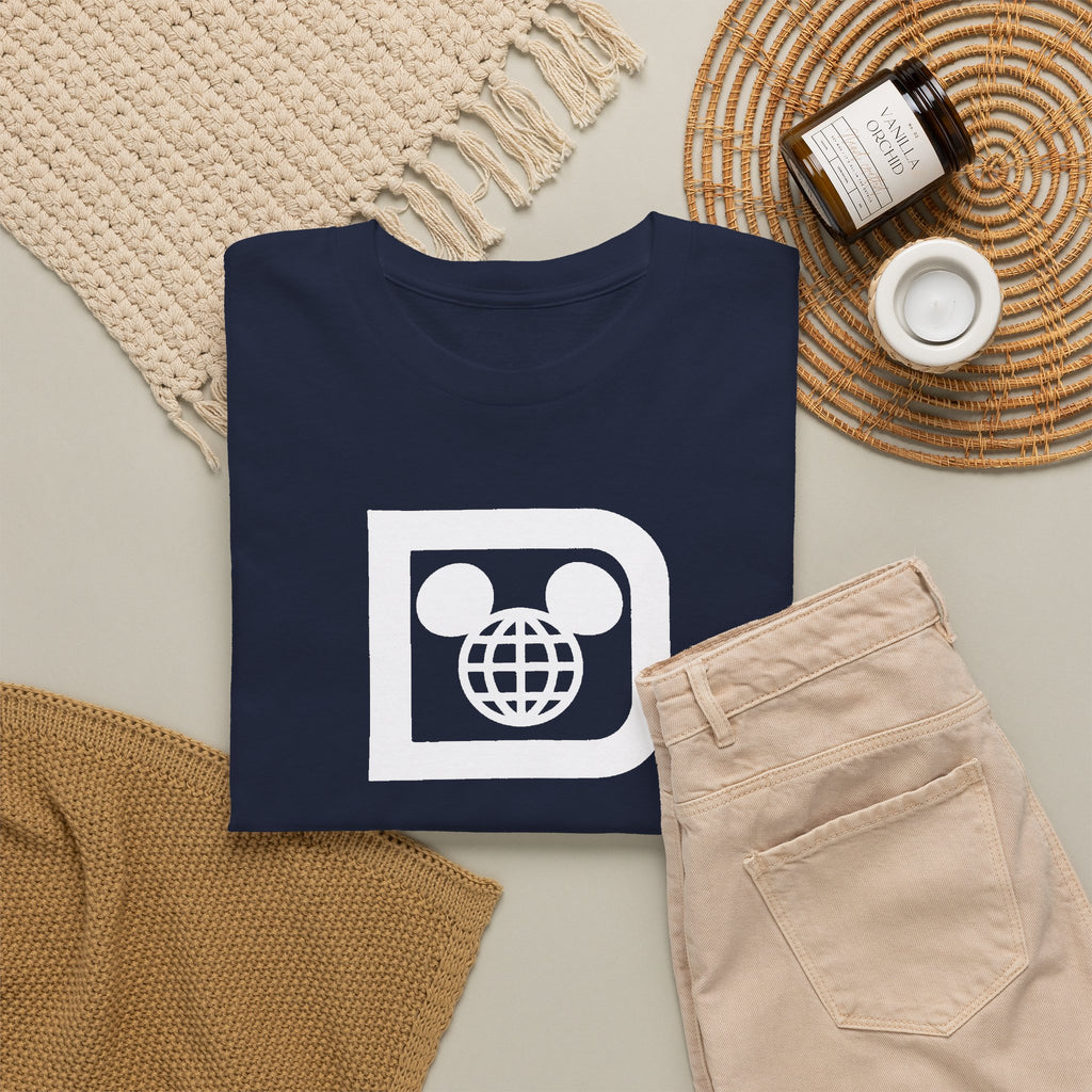 Retro Disney "D" Inspired Unisex Heavy Cotton Tee