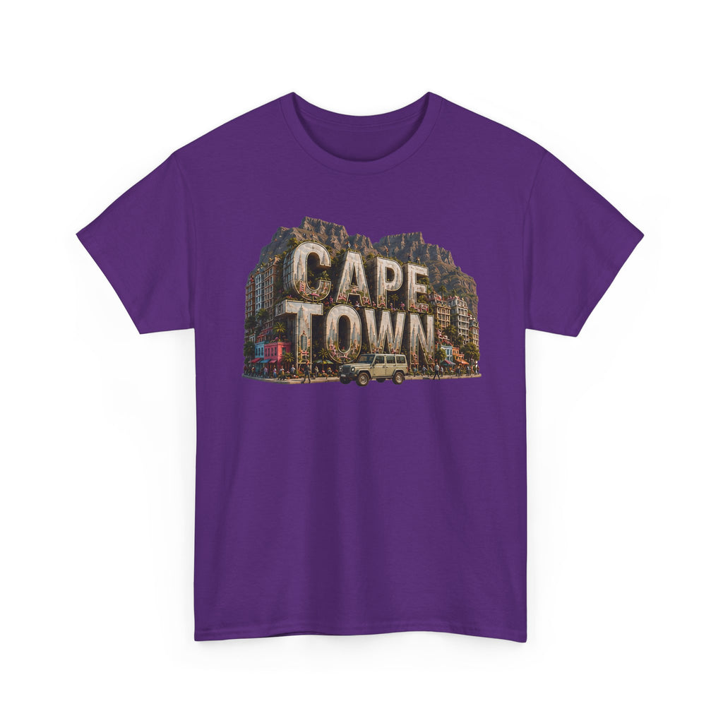 Cape Town Vintage Photo Tee — South Africa Travel Souvenir T-Shirt